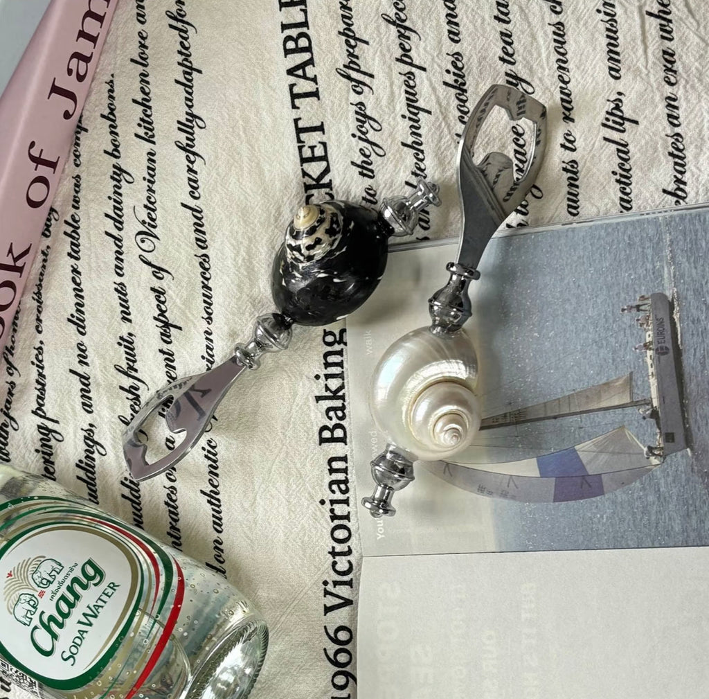 ObsidianShell & PearlConch Bottle Openers