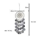 Moon Drift Capiz Dreamcatcher Wind Chime