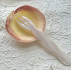 TidalWave Shell Duo – Handcrafted Spoon & Fork Set