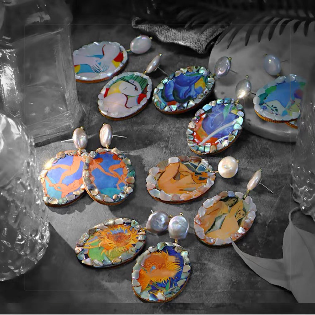 Gallery Muse Shell Earrings