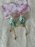 Babylon Ocean Relic Handmade Shell Statement Earrings