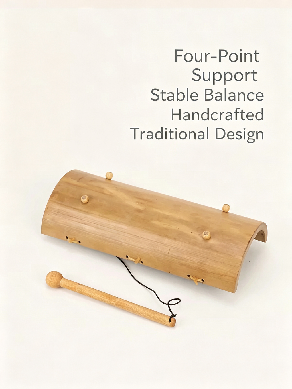 Bamboo Rhythm Bedoro Wood Dance Bell – Percussion