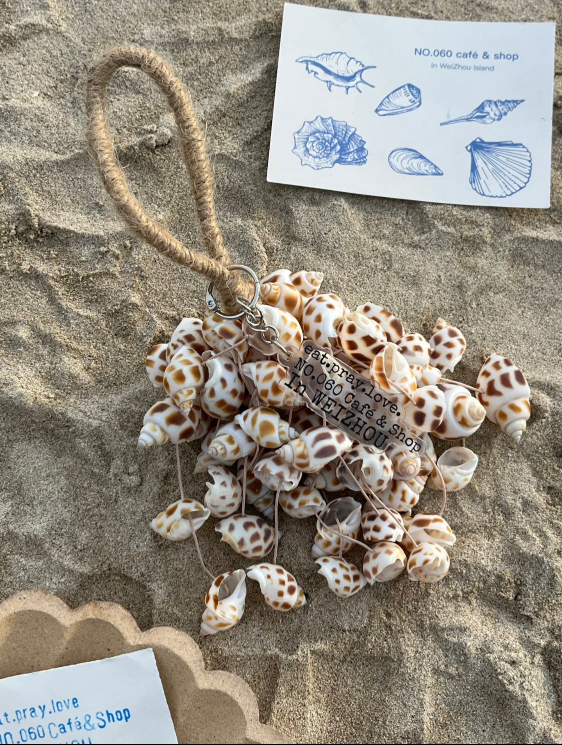 Spotted Babylonia Shell Hand Bell