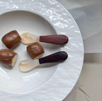 RiverNacre WoodSpoon – Handcrafted Freshwater Shell & Burmese Rosewood Spoon