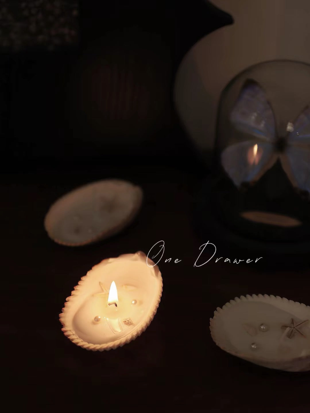 Ocean Whisper Seashell Scented Candle