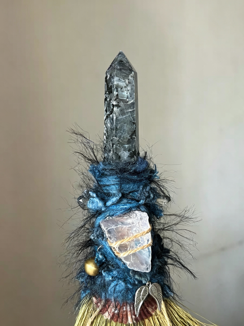A Bird’s Shadow Witch Broom