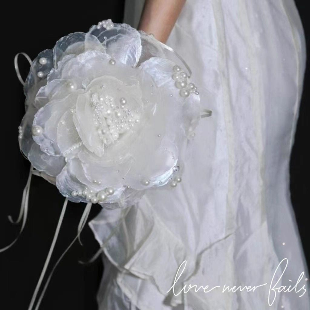 Pearl Bloom Bridal Bouquet DIY Kit