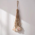 Mediterranean Shell & Conch Rope Wall Hanging | Coastal Boho Decor