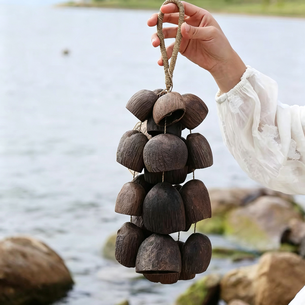 Springwater Salin Seed Shell Chime – Natural Sound Decor