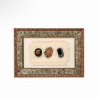 Three Stones Framed Mixed Media Wall Art