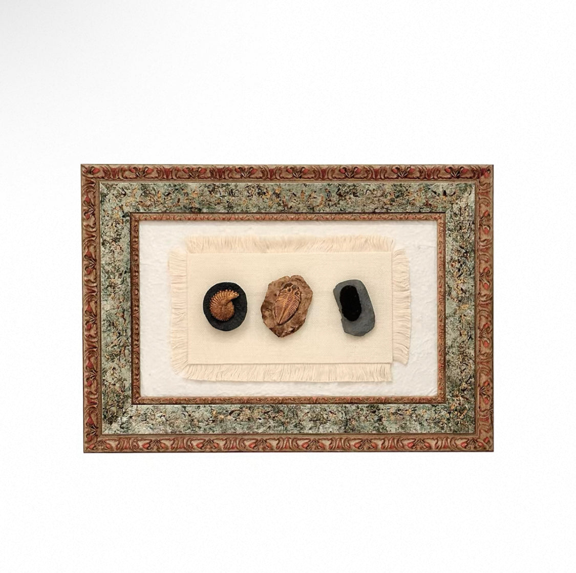 Three Stones Framed Mixed Media Wall Art