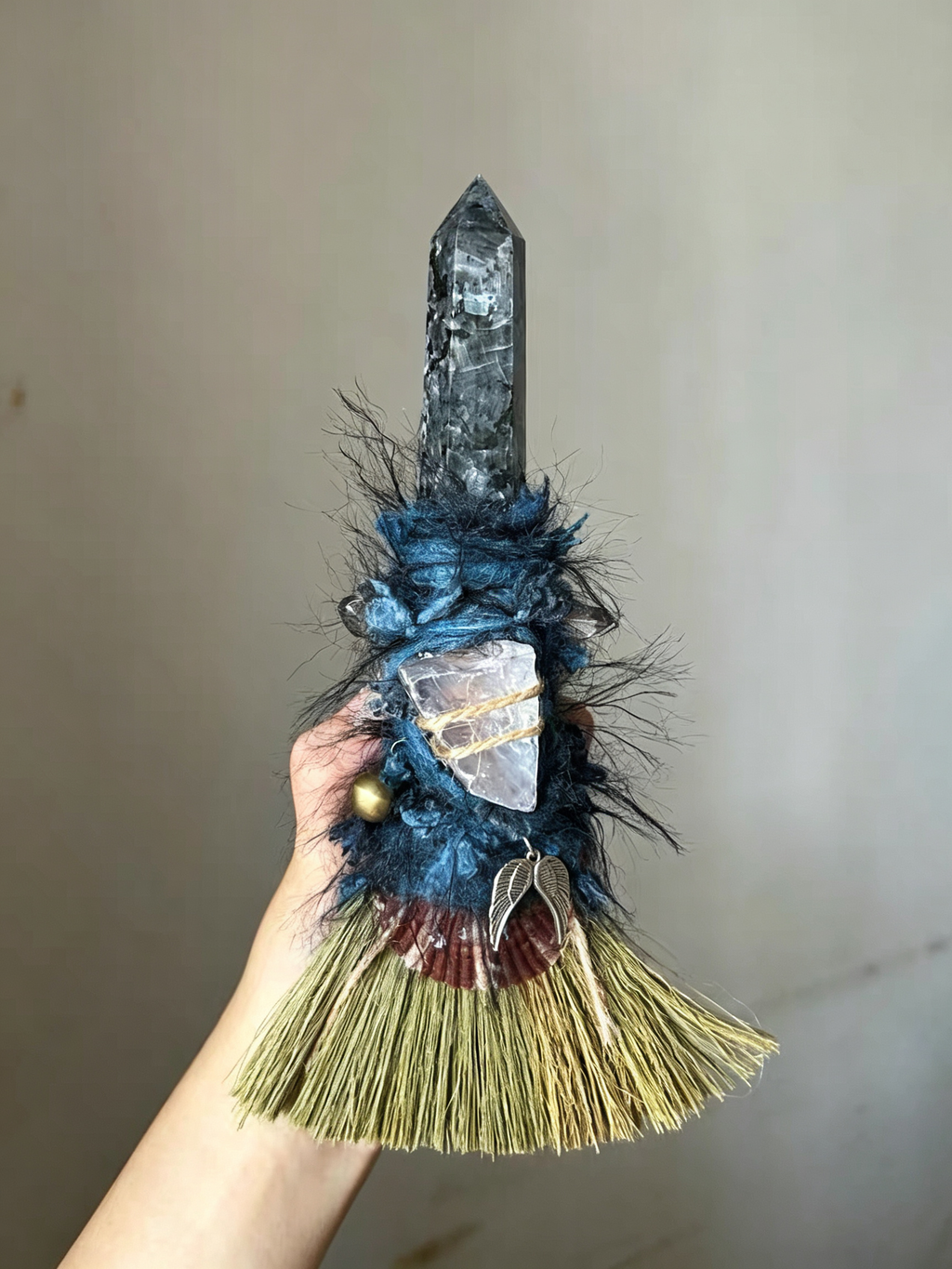 A Bird’s Shadow Witch Broom