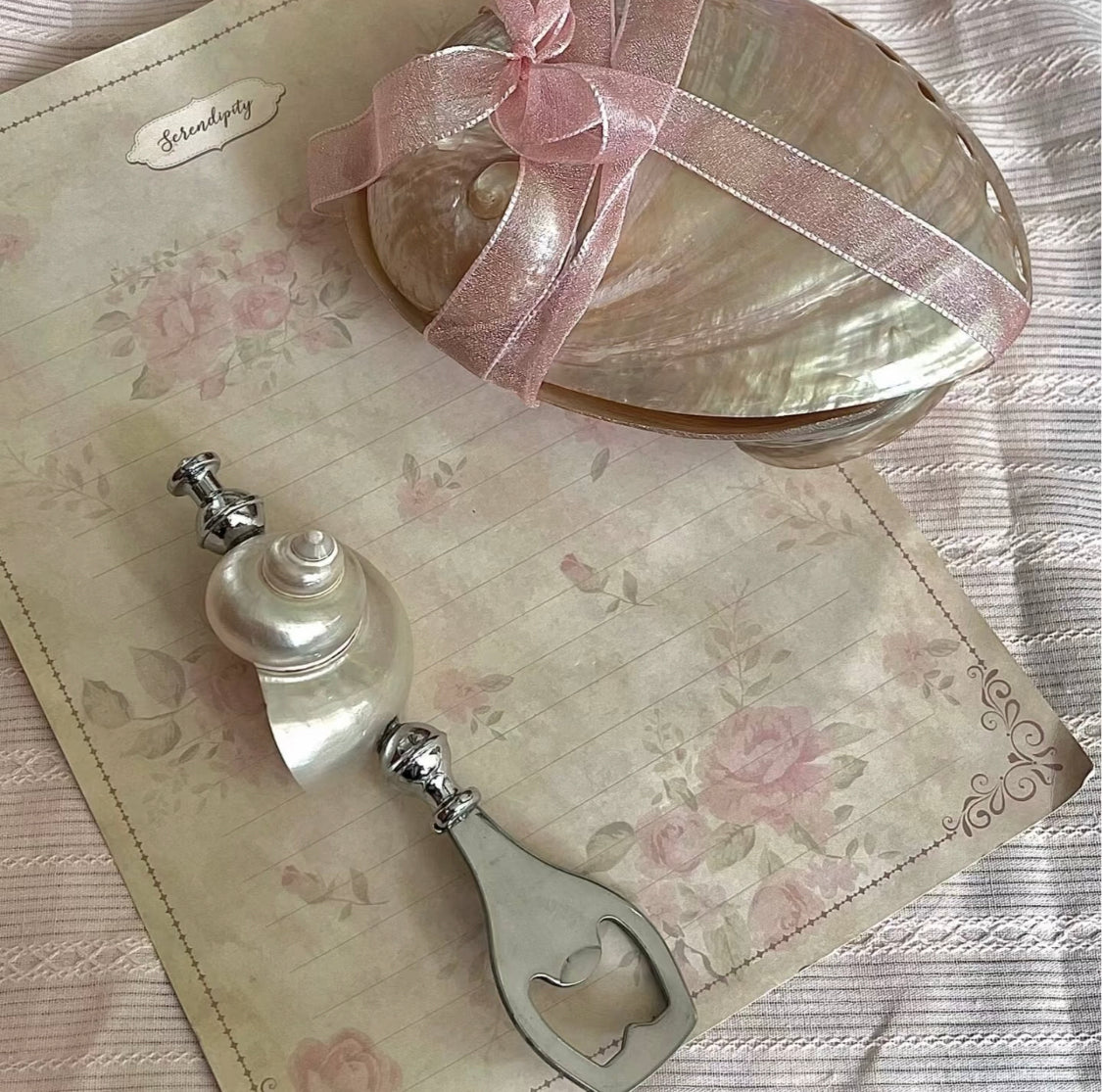 ObsidianShell & PearlConch Bottle Openers