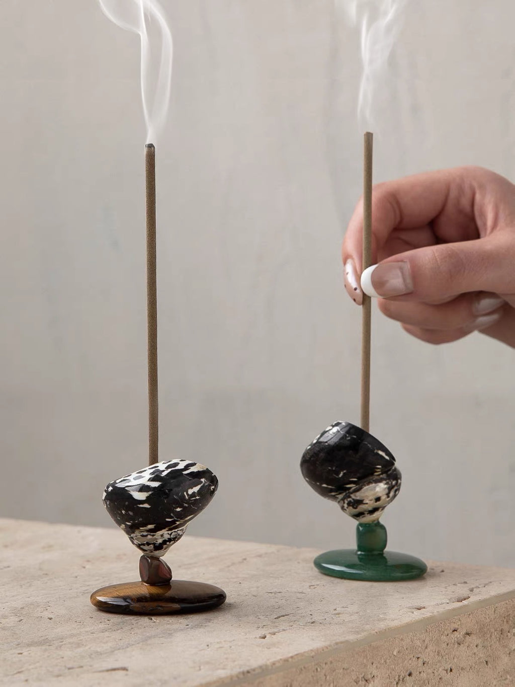 Stone Tide Seashell Incense Holder