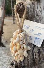 Ivory Cowrie Shell Hand Bell