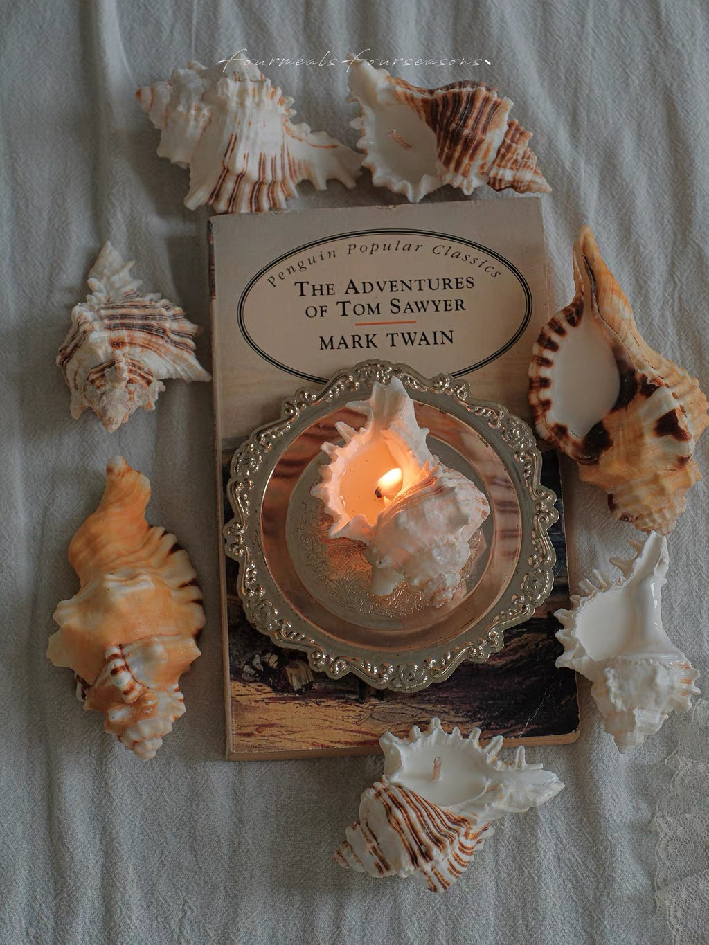 Elephant Trunk Conch Shell Candle – Reusable Gift
