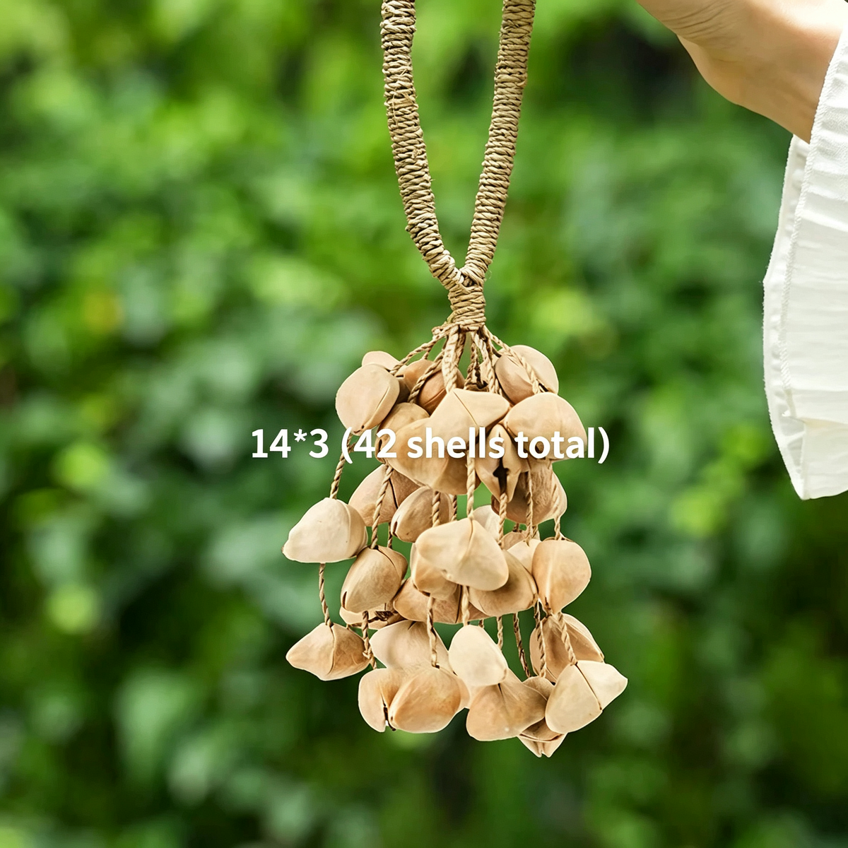 Chacha Seed Shell Hand Bell – Golden Spark