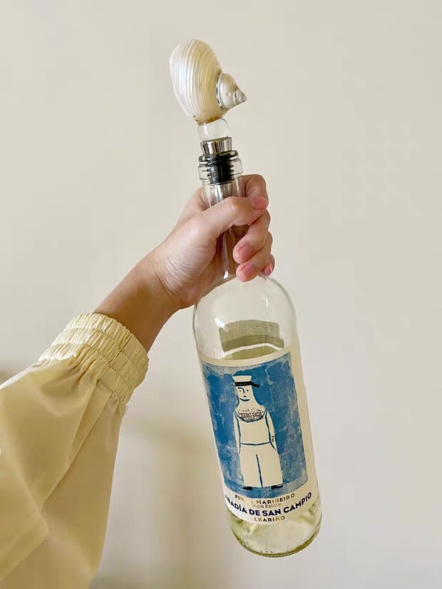 Natural Seashell Wine Stopper