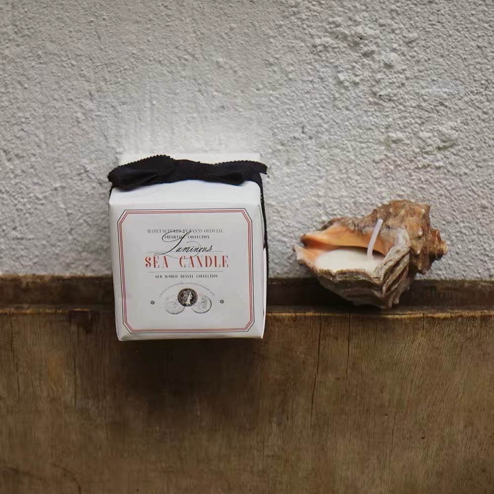 Secret Garden Seashell Soy Candle