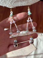 Pastel Tide Dreamcatcher Earrings
