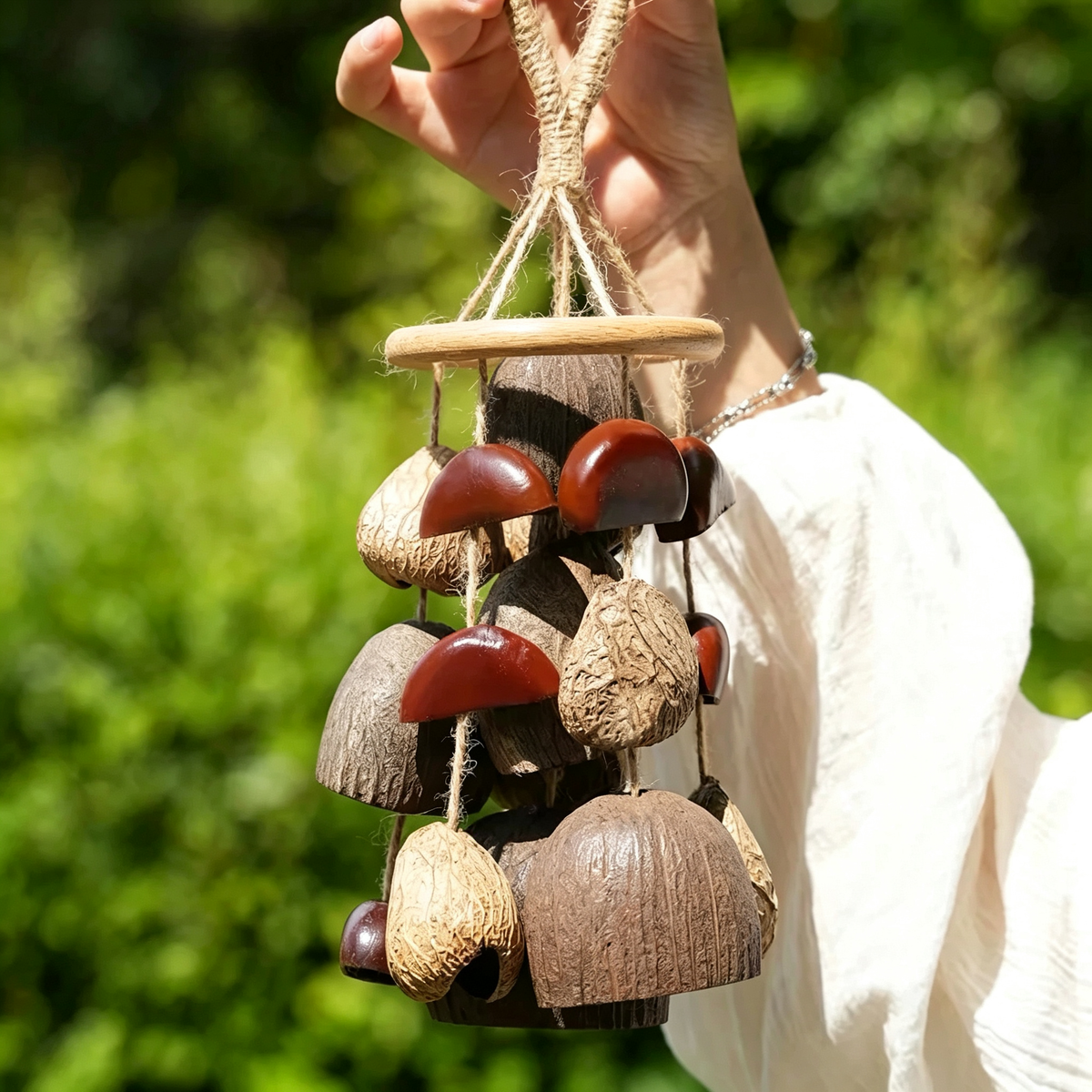 Cloudlight Mixed Seed Shell Wind Chime