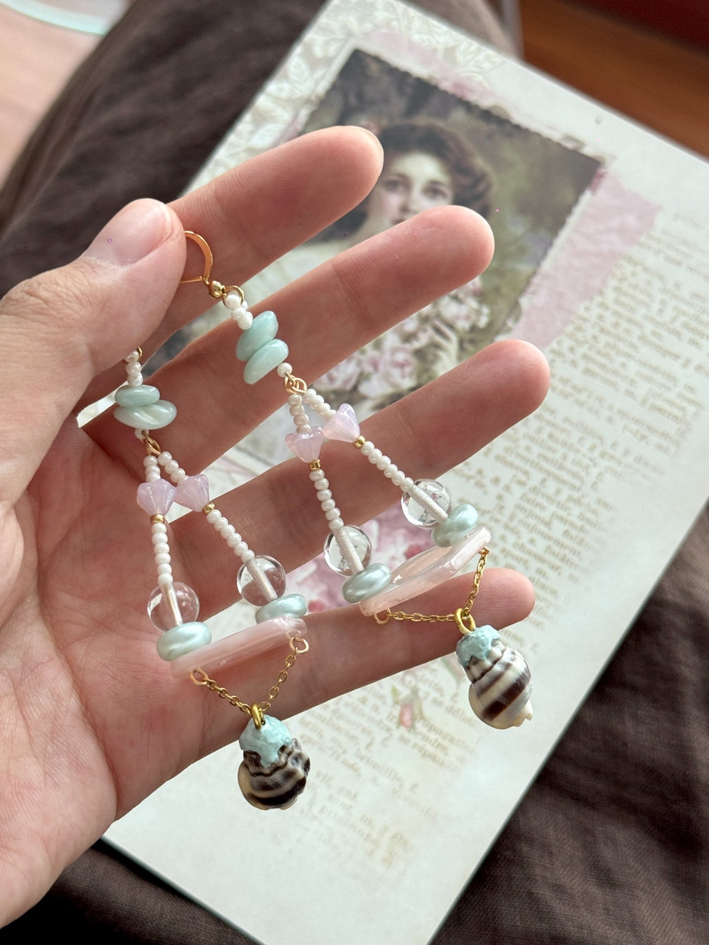 Pastel Tide Dreamcatcher Earrings