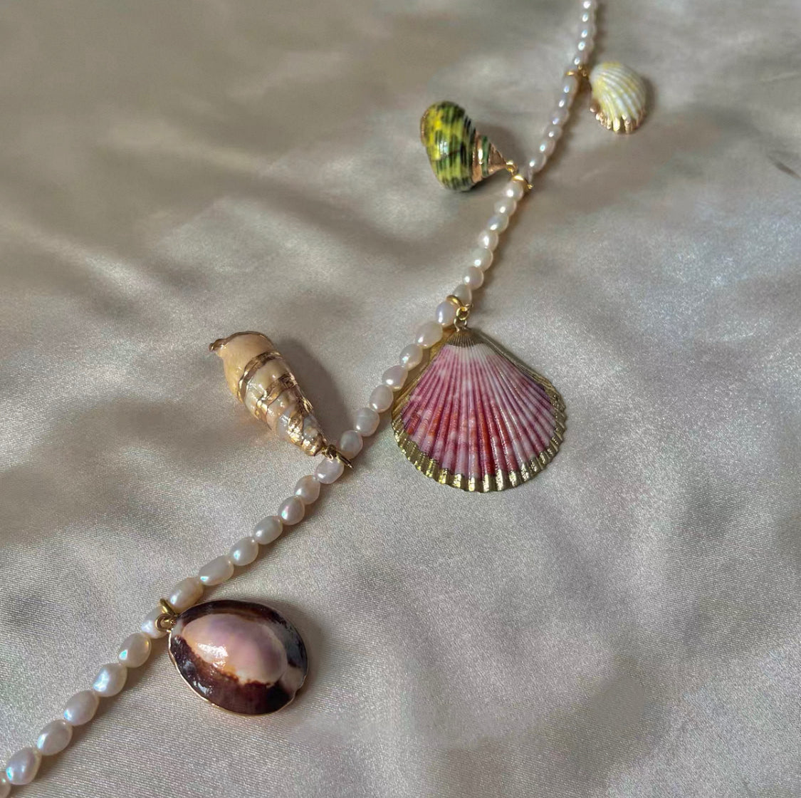 Interchangeable Seashell Necklace
