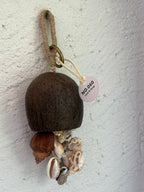 Salin Seed & Mixed Shell Bag Charm