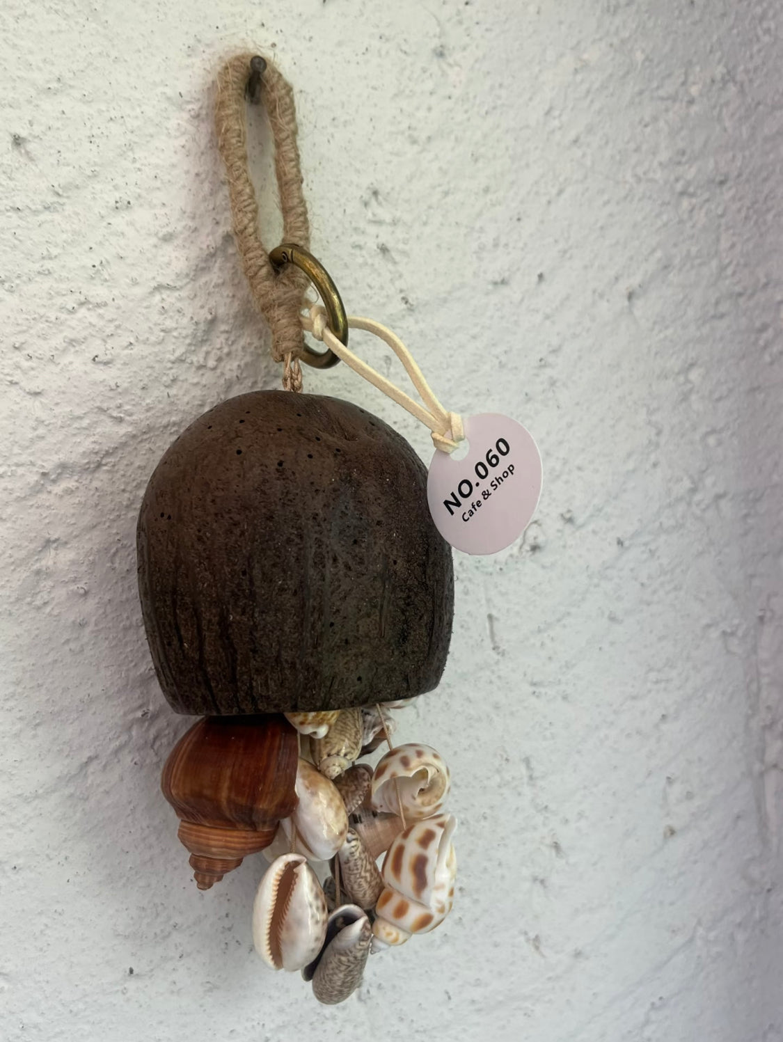 Salin Seed & Mixed Shell Bag Charm
