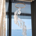Pearl Cascade Capiz Shell Wind Chime