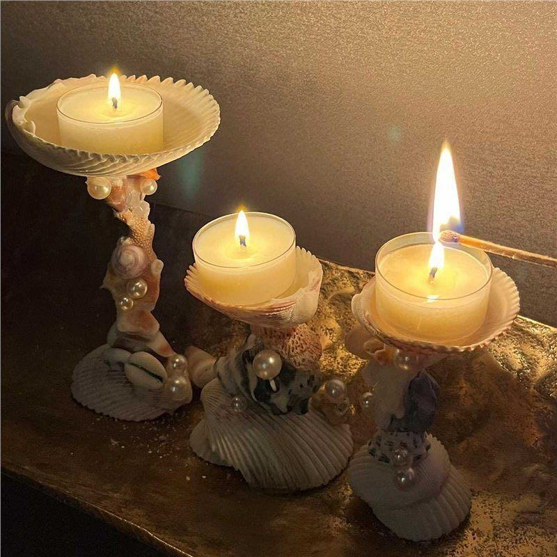 Pearl Tide Seashell Candle Holder DIY Kit