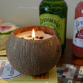 Coconut Glow Handmade Coconut Shell Soy Candle