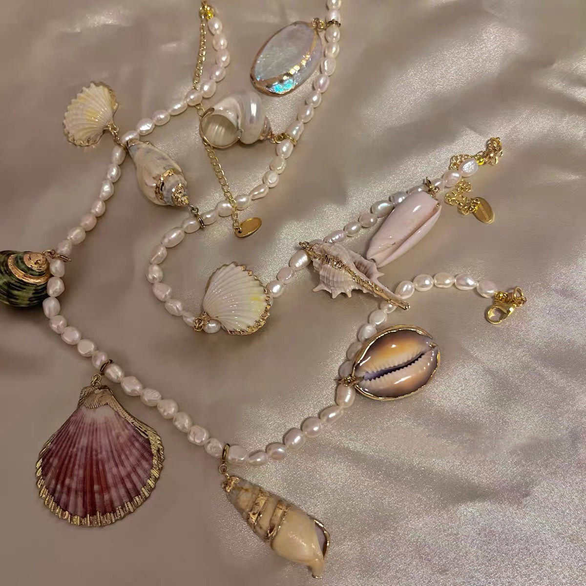 Interchangeable Seashell Necklace