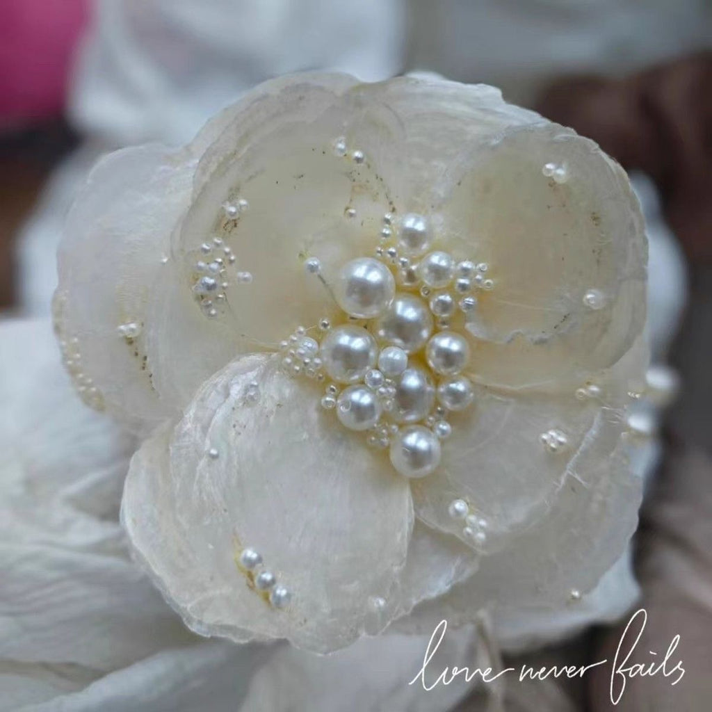 Pearl Bloom Bridal Bouquet DIY Kit