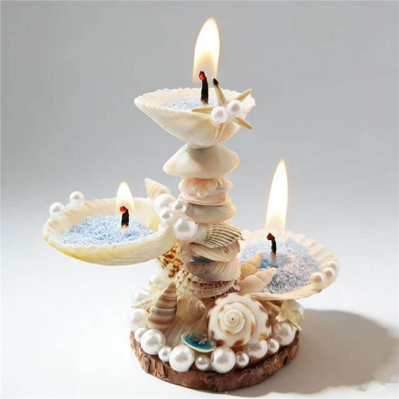 Ocean Muse Shell Candle DIY Kit