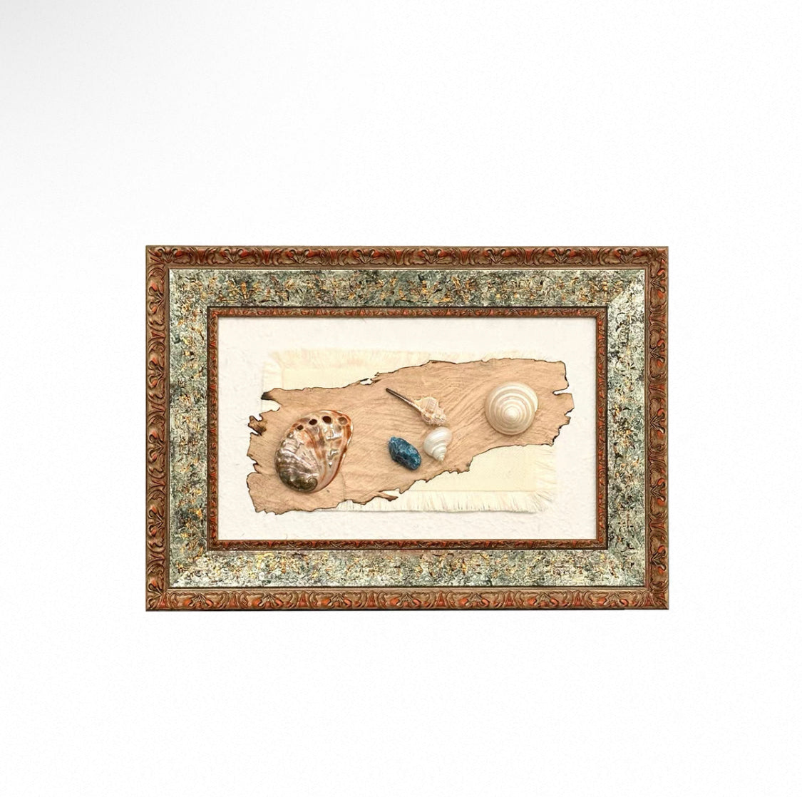 Love Letter from the Sea Handmade Shell Wall Art