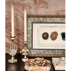 Three Stones Framed Mixed Media Wall Art