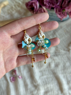 Babylon Ocean Relic Handmade Shell Statement Earrings