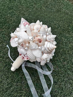 Natural Shell Bouquet – Coastal Wedding & Ocean Inspired Home Decor
