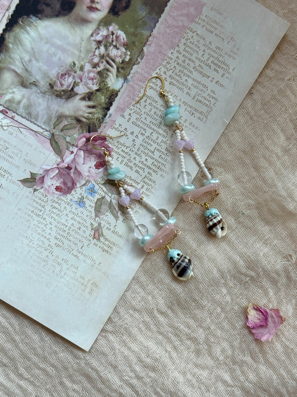 Pastel Tide Dreamcatcher Earrings