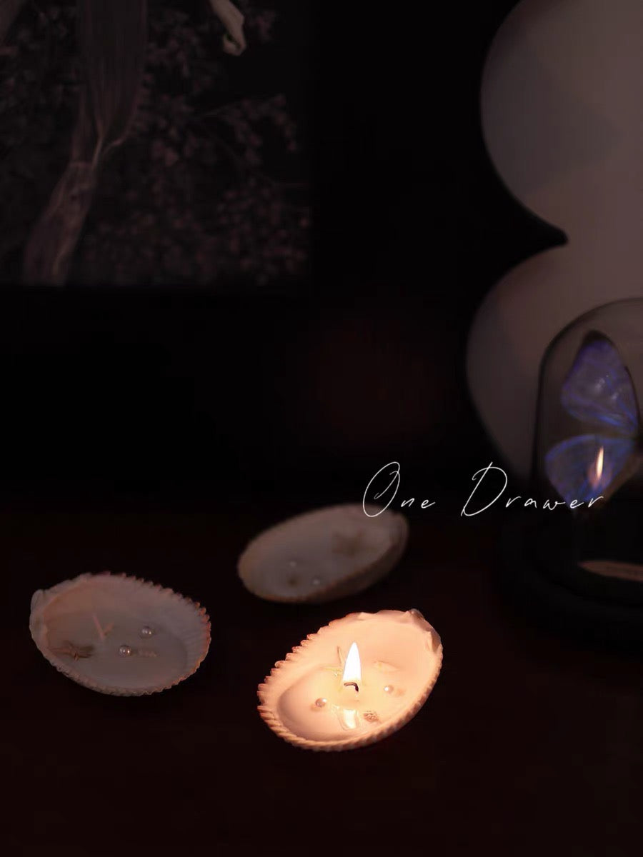 Ocean Whisper Seashell Scented Candle