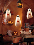 Halloween Ghost Hanging Light – Glowing Ghost Decor