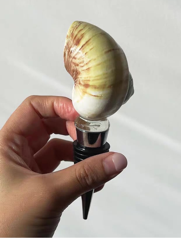 Natural Seashell Wine Stopper