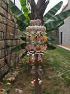 Sunset Reef Double-Tier Shell Wind Chime