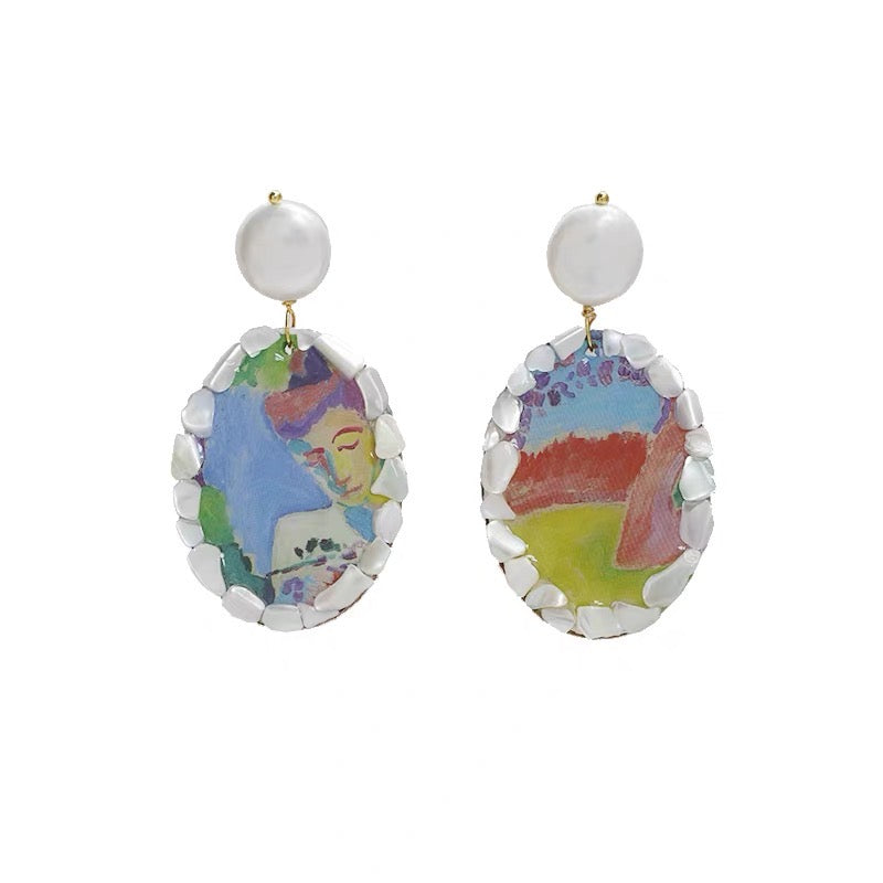 Gallery Muse Shell Earrings