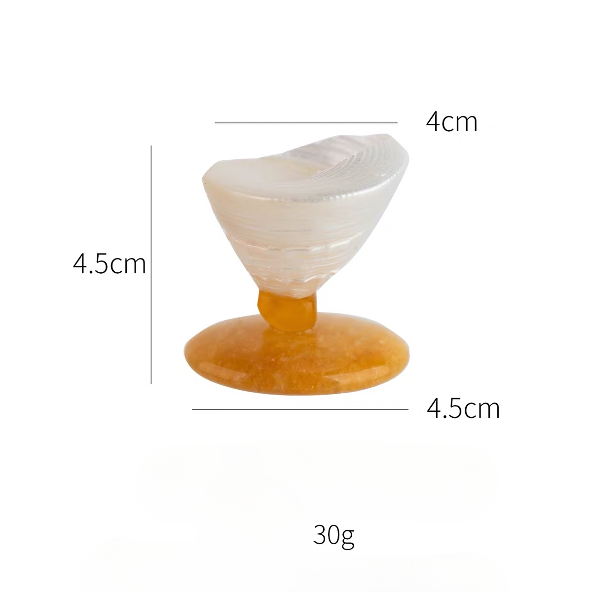 Stone Tide Seashell Incense Holder