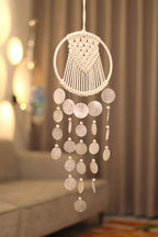 Ivory Tide Macramé Capiz Shell Wind Chime