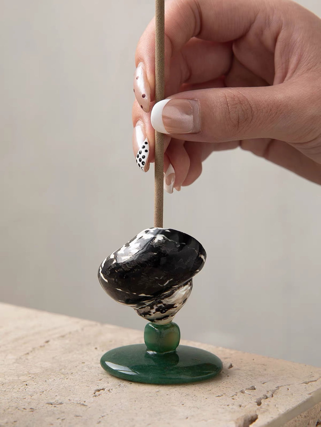 Stone Tide Seashell Incense Holder