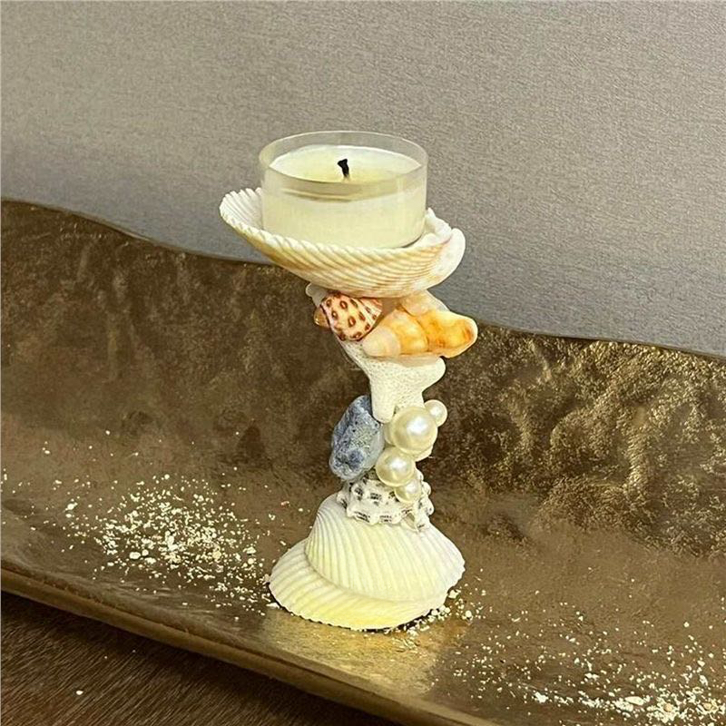 Pearl Tide Seashell Candle Holder DIY Kit