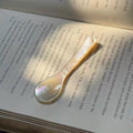 Golden Pearl Shell Spoon